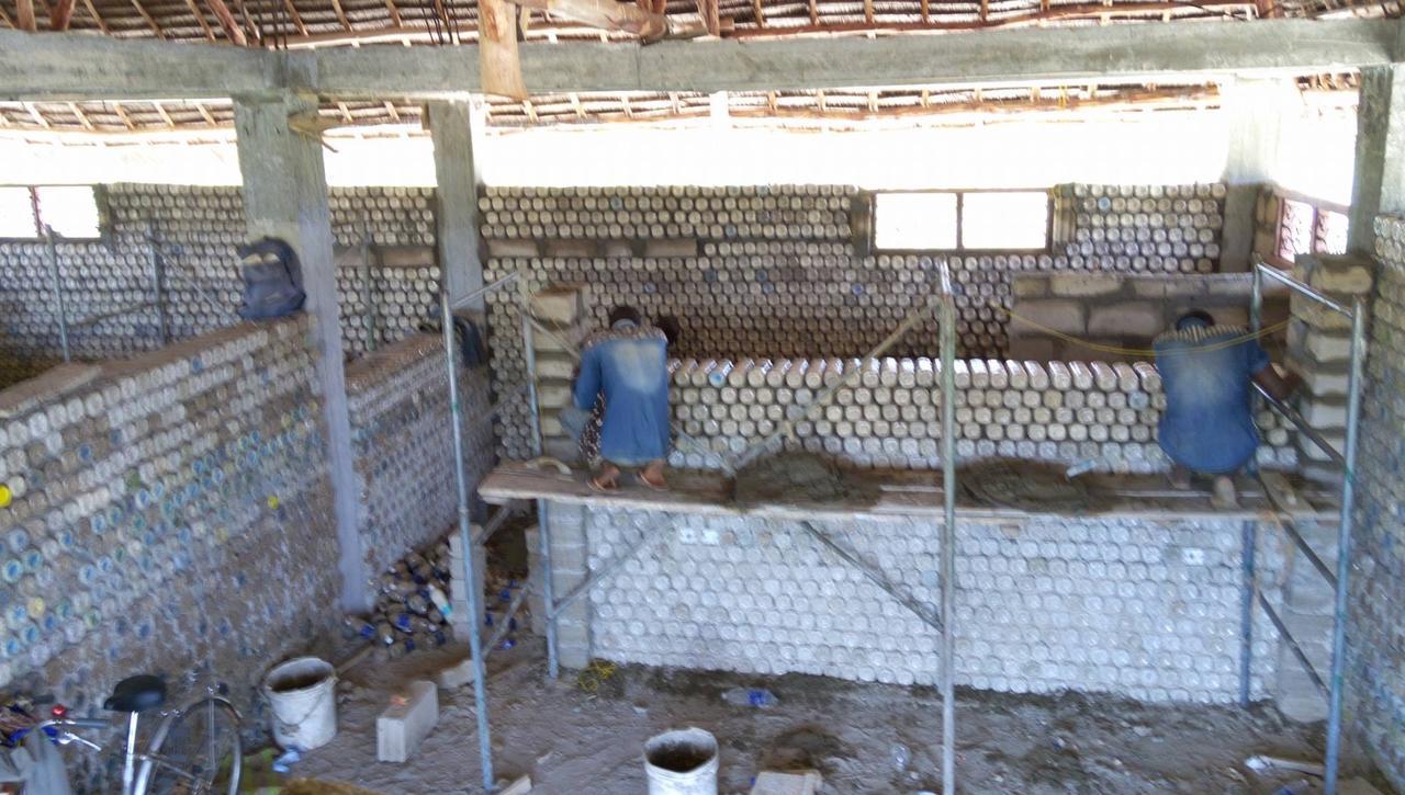 Habibis Bottle House Acomodação com café da manhã Nungwi Exterior foto